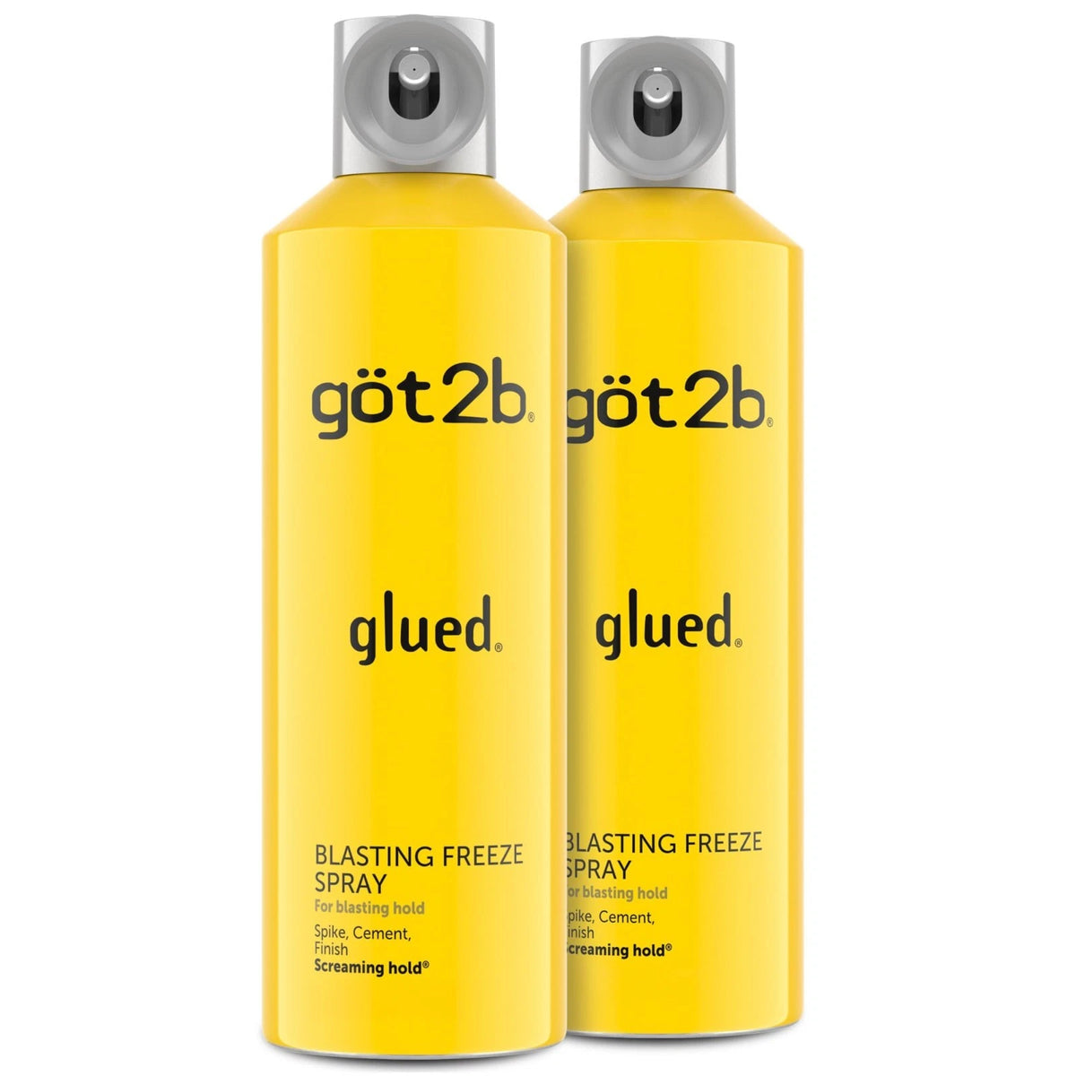 Glued Blasting Freeze Hairspray, 12 Oz, Pack of 2