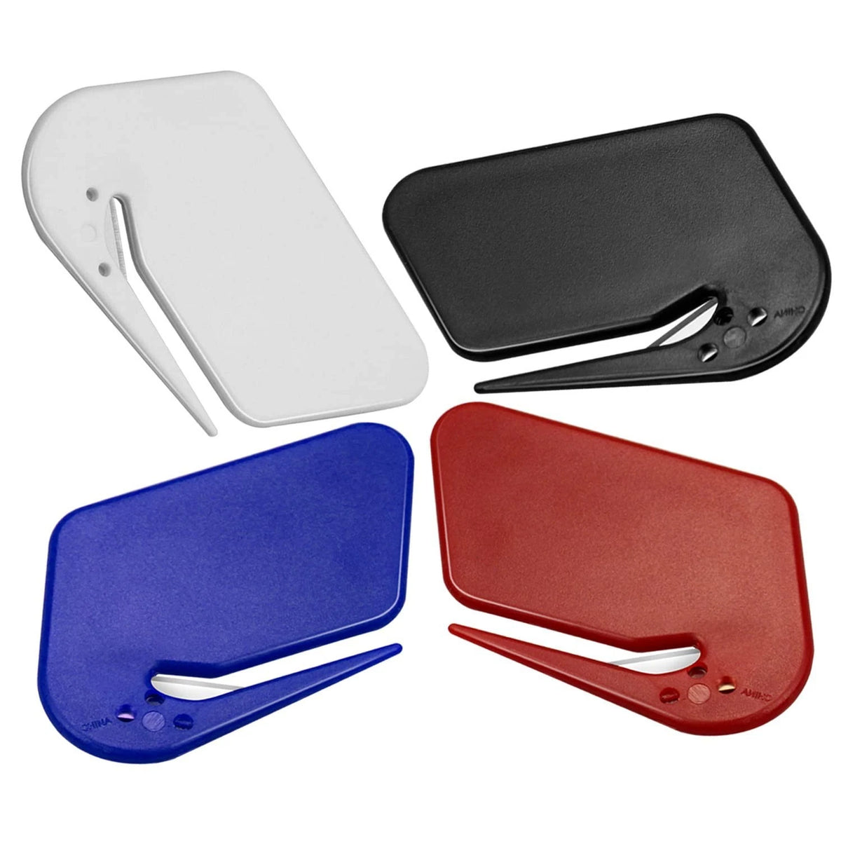 Letter Opener Envelope Slitter 4 Pack Letter Openers Plastic with Blade Envelope