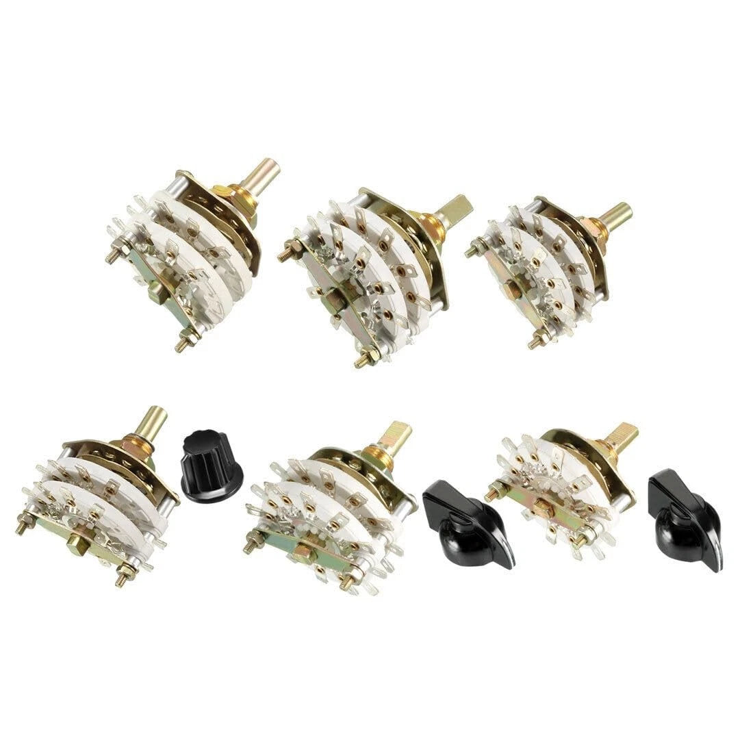 2P5T 2P6T 2P8T 2P9T 2P10T 2P11T 1/2 Deck Band Channel Rotary Switch Selector