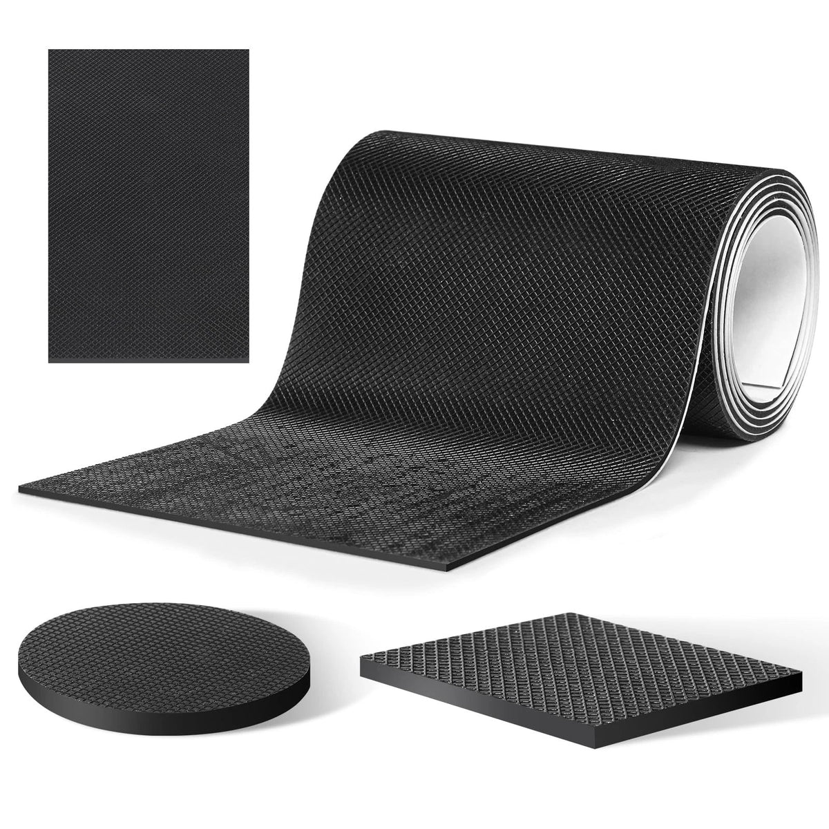 Non-Slip Self-Adhesive Rubber Cuttable Pads Anti-Skid Floor Protectors for Furni
