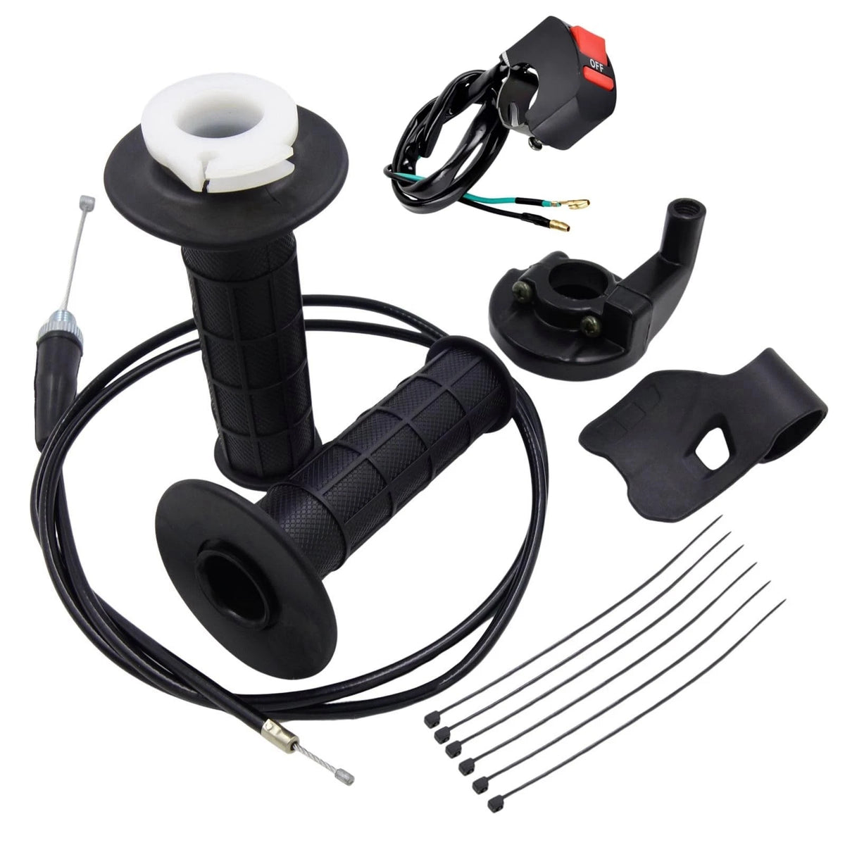 Mini Bike Throttle Assembly Throttle Cable Compatible with 50cc 90cc 110cc 125cc