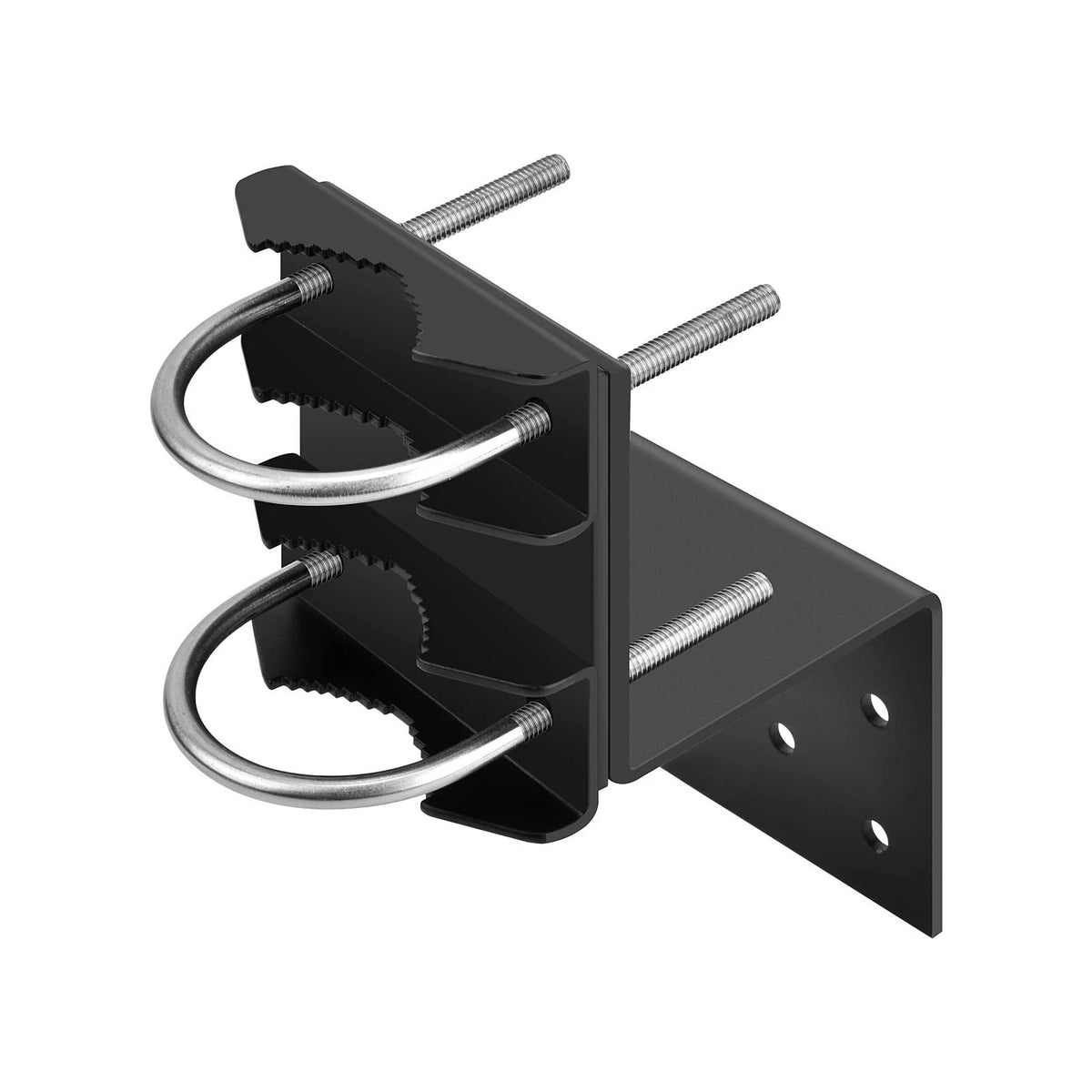 Antenna Mount Outdoor Antenna Pole Mast Mount Bracket- Heavy Duty Steel with U-B