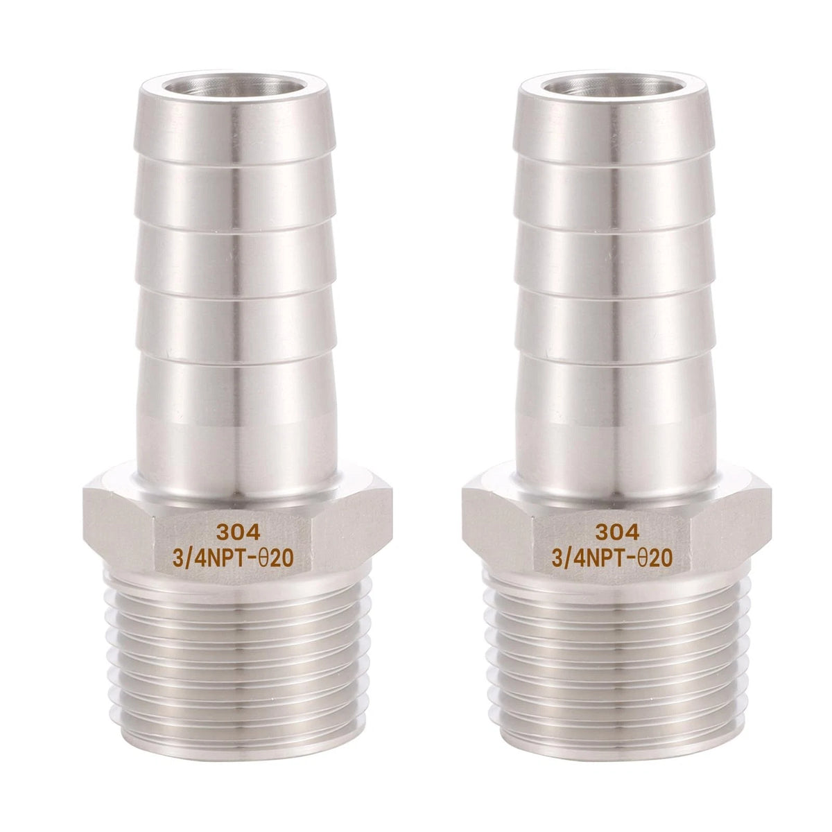 304 Stainless Steel 3/4