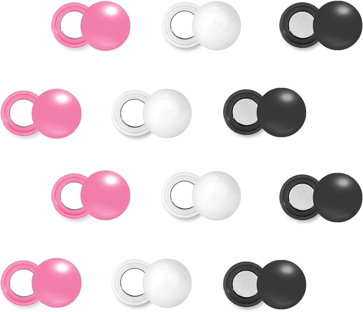 12 Pairs Magnetic Race Bib Clips, Marathon Race Number Holder Running Racing ...