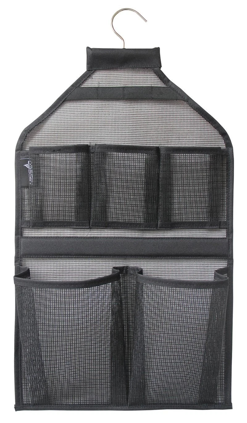 Bathroom Shower Organizer Mesh Hanging Shower Caddy with Rotatable Hanger