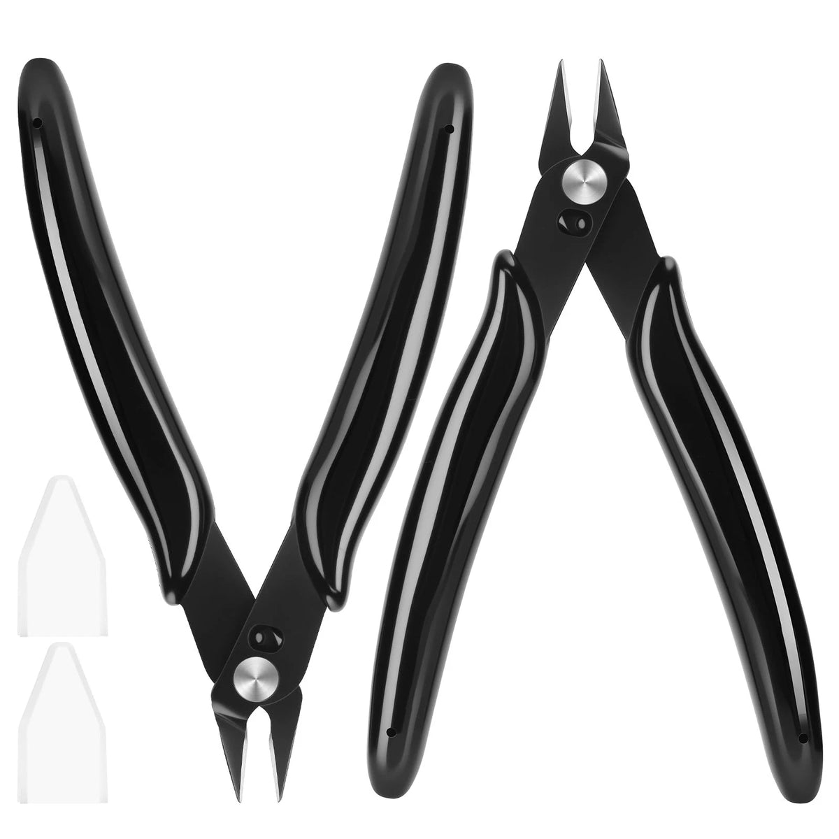 Micro Wire Cutters 2 Pack 5 Inch Flush Cutters Pliers Diagonal Side Cutters