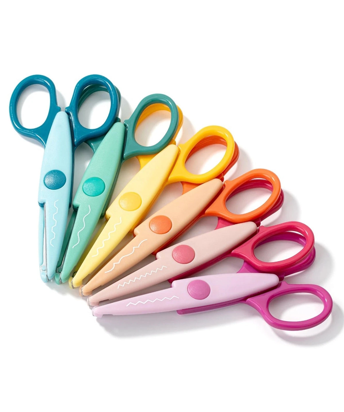 - Craft Scissors Decorative Edge, 6 Pack, Sunny Meadows | Zig Zag Scissors for