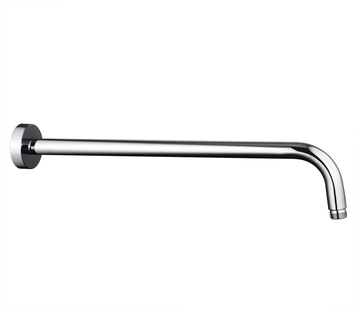 12 Inch Shower Arm with Flange Stainless Steel 90 Degree Rain Shower Head