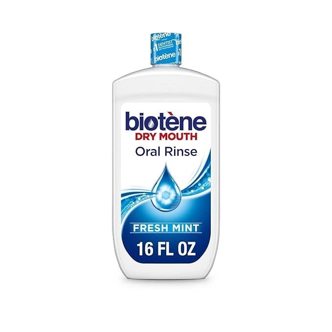 biotène Oral Rinse Mouthwash for Dry Mouth, Fresh Mint, Breath Freshener, 2 Size