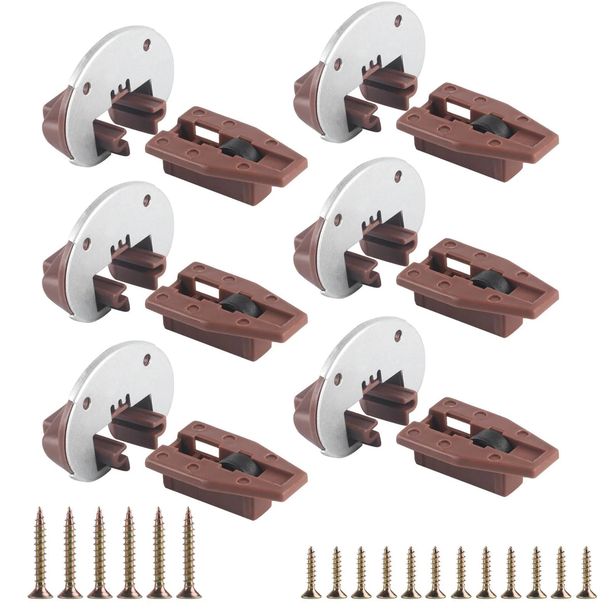 Dresser Drawer Slides Replacement Kit for Kenlin Rite-Trak II Model #168, 6 Set
