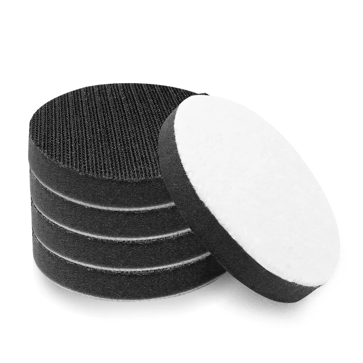 3 Inch (75mm) Hook and Loop Soft Foam Buffering Pad for 3