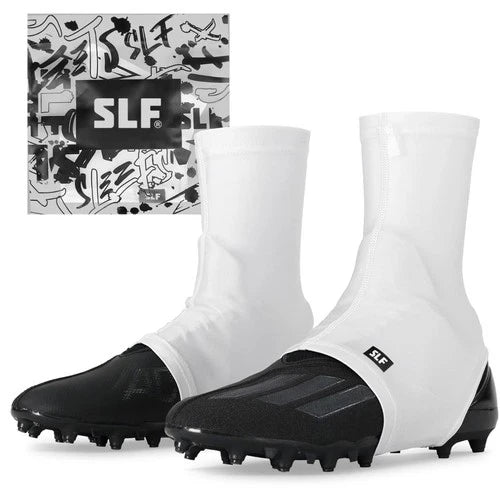 Solid Football Spats Cleat Covers â€“ Compression Cleat Covers for Football Drip,
