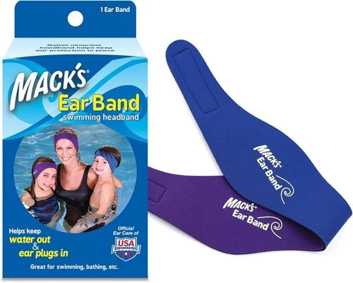 Mack’s Swimming Headband – Swimmer’s Headband – Doctor Recommended to Keep