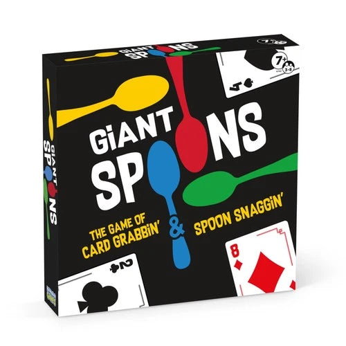 Giant Spoons, Card Games for Kids - Spoons Game, Deck of Cards, Fun Family Games