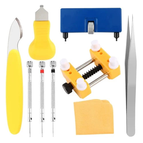 Watch Screwdriver Set, 0.6-2.0 mm Precision Jewelers Set Silver