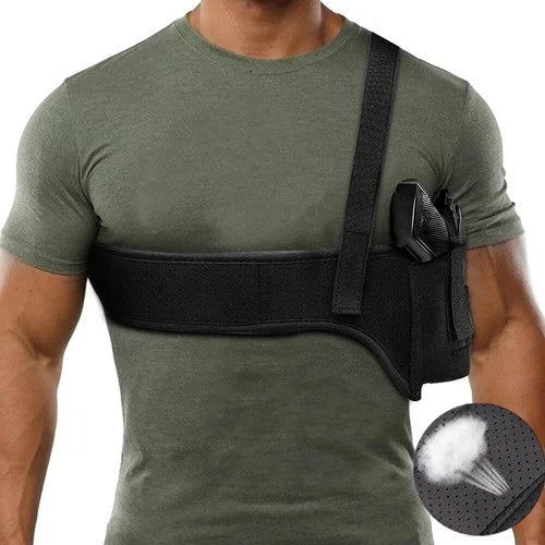 Tactical Underarm Shoulder Holster Concealed Carry Pistol Handgun Pouch