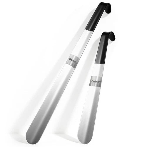 2 Pack Metal Shoe Horn, 16.5