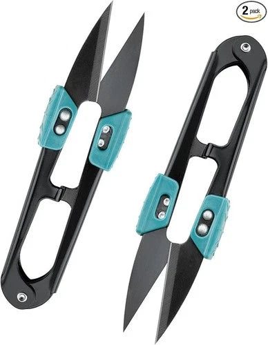 Elegant 4.2?Ultra Sharp Sewing Scissors - 2 Pack Thread Snips for Crafting