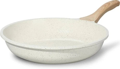 Nonstick Ceramic Frying Pan Skillet, Non-Toxic Egg Omelette Kitchen Cooking P...