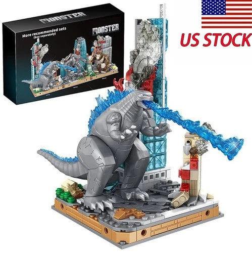 Animal Building Blocks Set 493 Pieces Creative Toy Gift for Boys Girls Age 8-14