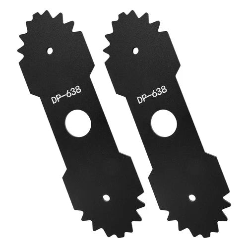 9 inch 638006008 Lawn Mower Edger Blade with Teeth Compatible with Ryobi Edger..