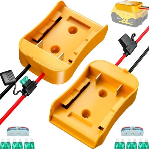 2-Pack for 20V Battery Adapter for Power Wheels Battery Upgrade Conversio