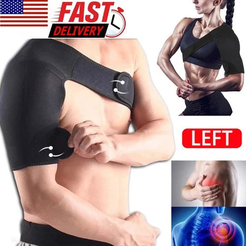 Shoulder Brace Support Compression Sleeve Torn Rotator Cuff Relief Joint Pain
