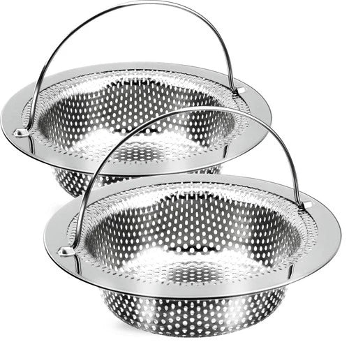2 Pack Sink Drain Strainer 4.5