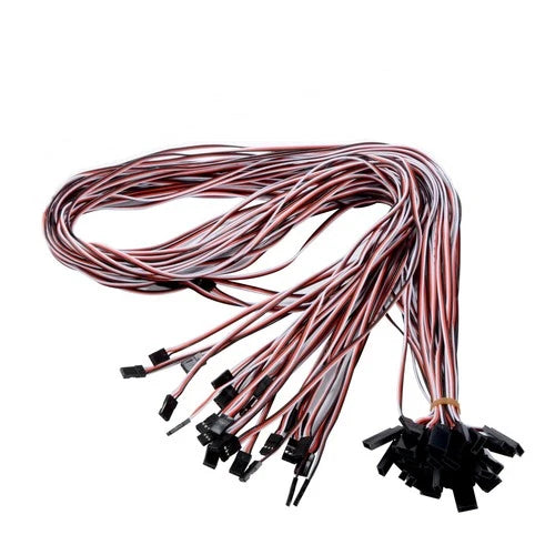 1M Servo Extension Cable 3 Pin Male to Female Lead Wire for RC Airplane (10Pcs)