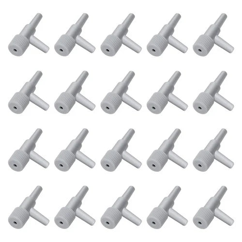 Aquarium Control Valve 20PCS,Fish Tank 2 way Valves for 3/16