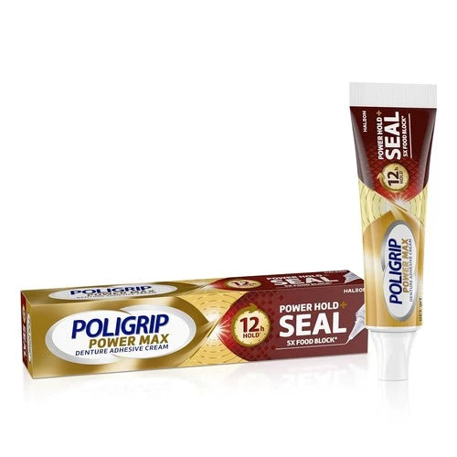 Power Max X16 Hold Denture Cream, 2.2 oz - Comfortable Fit Assurance