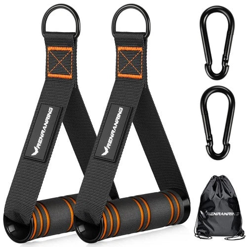 Gym Exercise Handles, Replacement Handle Attachments for Cable Machin, Free Ship