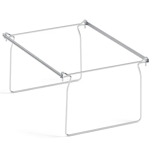 Hanging File Folder Frame, Letter Size File Drawer Organizer for Desks,