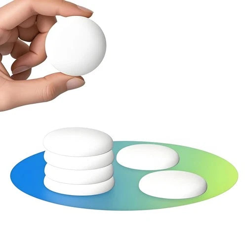 Wall Protectors from Door Knobs-Efbock White Silicone Door Stoppers Wall Protect