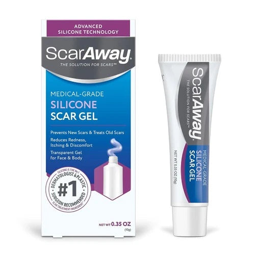 ScarAway Silicone Scar Gel, Helps Improve Size, Color & Texture of Hypertrophic