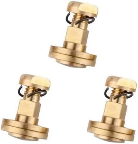 TorSor 3 Pack Tailor Scissors Pivot Bolt and Nut Replacement Central Copper