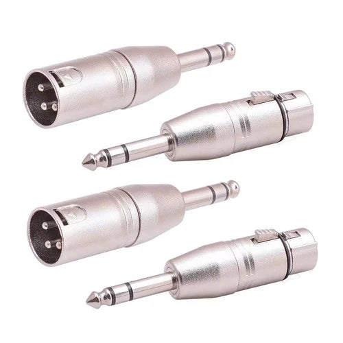 4 Pack,2 Pcs 6.35mm 1/4