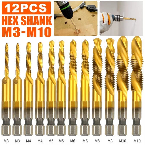 12PCS 1/4