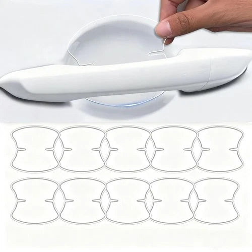 10Pack Car Door Handle Protector Film, Clear AntiScratch Door Bowl Guards, Du...