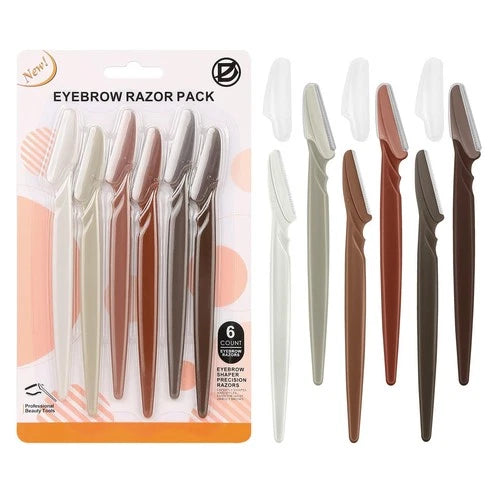 Dermaplane Razor For Women Face - 6Pcs Face Razors For Women - Eyebrow Razor