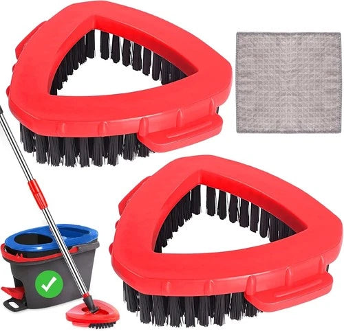 Scrub Brush O-Cedar Rinse Clean 2 Tank System Spin Mop Head Replacement 1 Clean