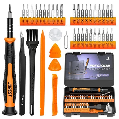 40Pcs Small Precision Screwdriver Set with Torx Triwing Phillips, Mini Re
