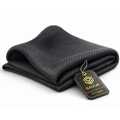 Speaker Grill Cloth Fabric 3D Mesh Acoustic Box Cover Breathable, Black, 20