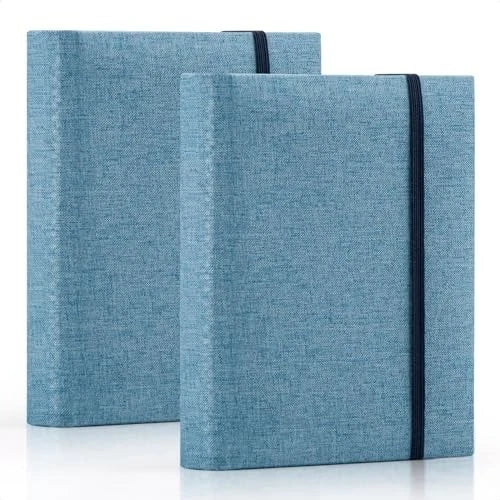 2 PACK Photo Album 4x6, Small Mini 4x6 Photo Album 100 Pocket Photo Book Small M